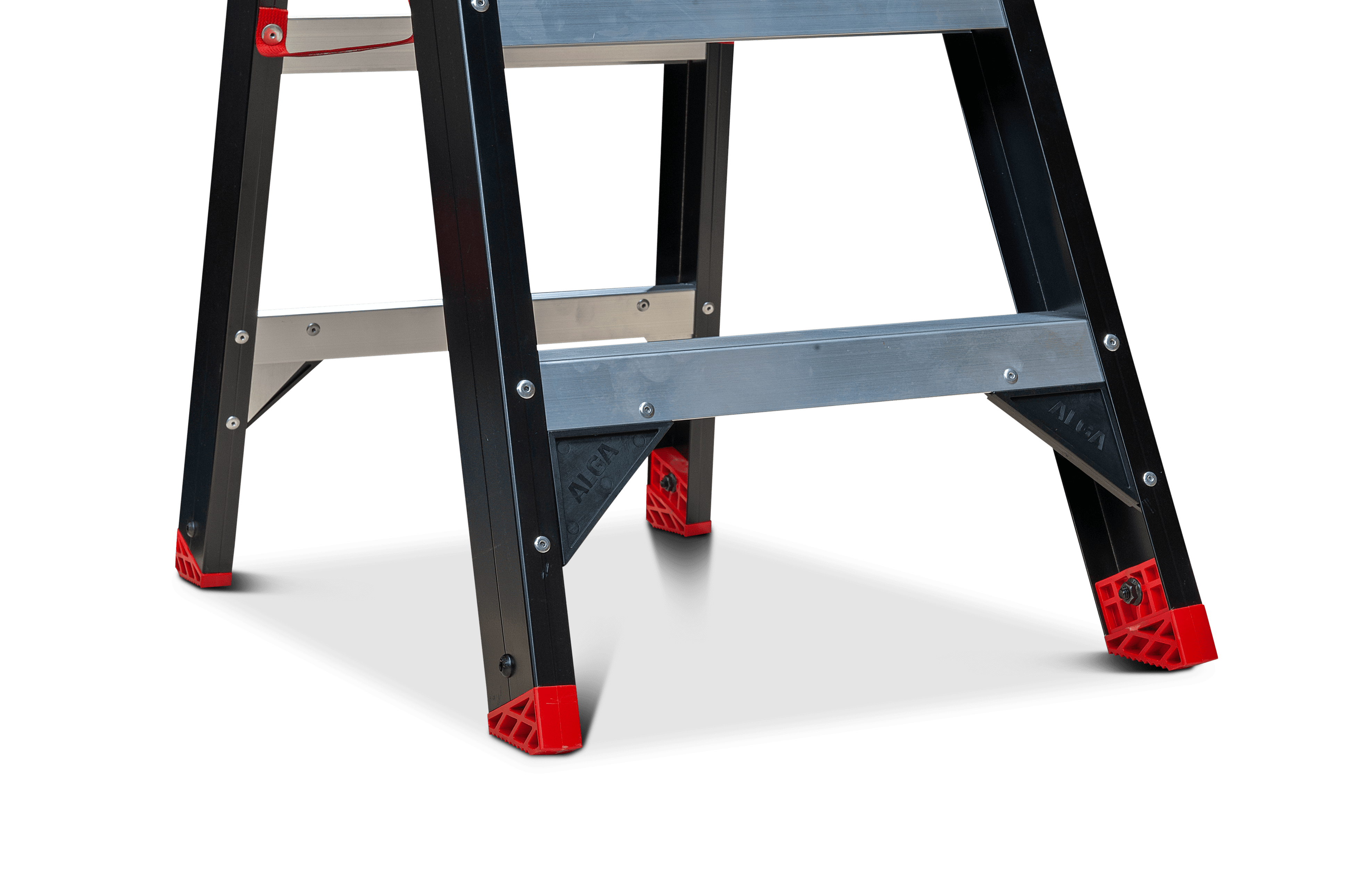 Dubbele Trap met inklapbare beugel