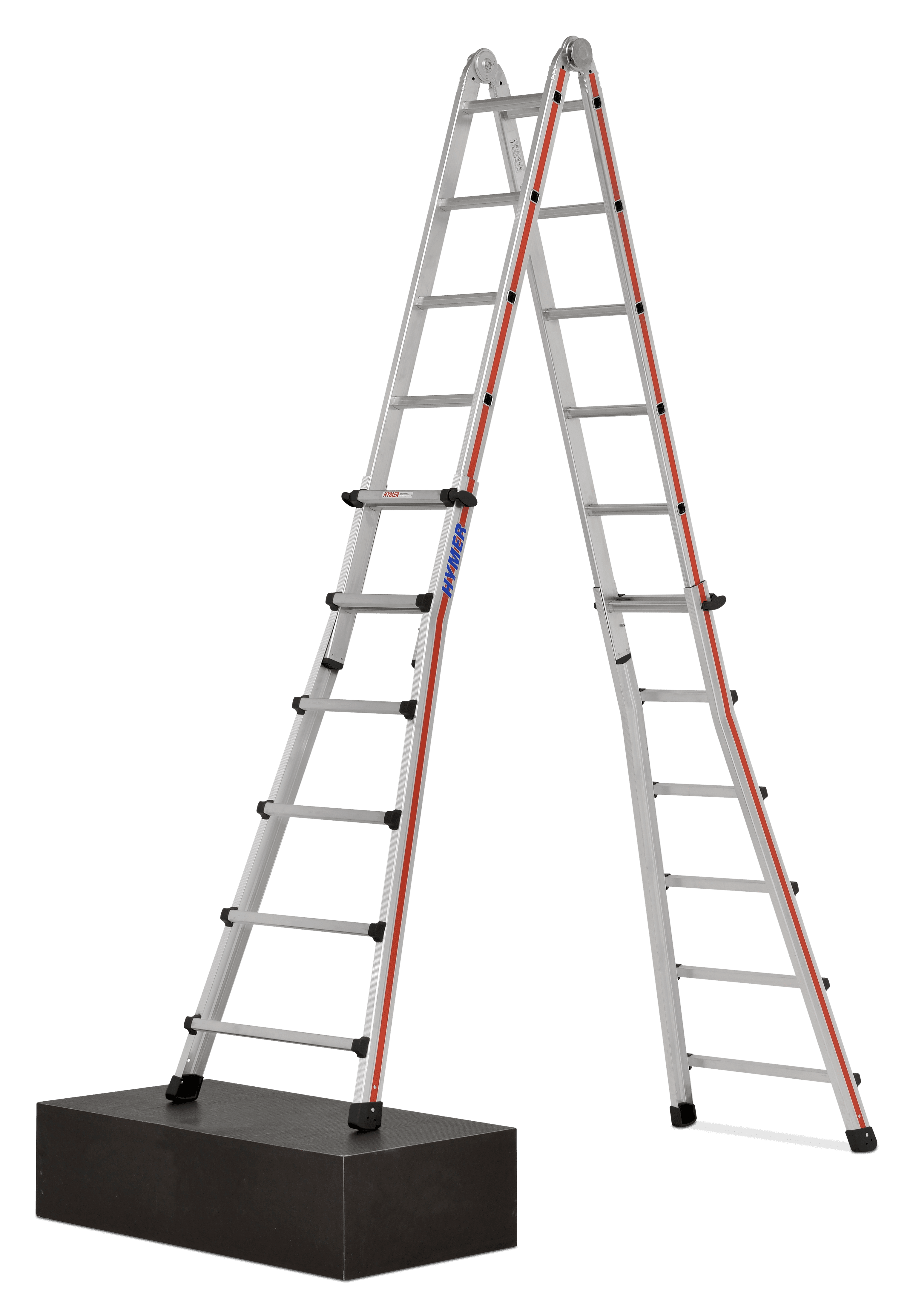 Telescoopladder Professioneel (4-delig)