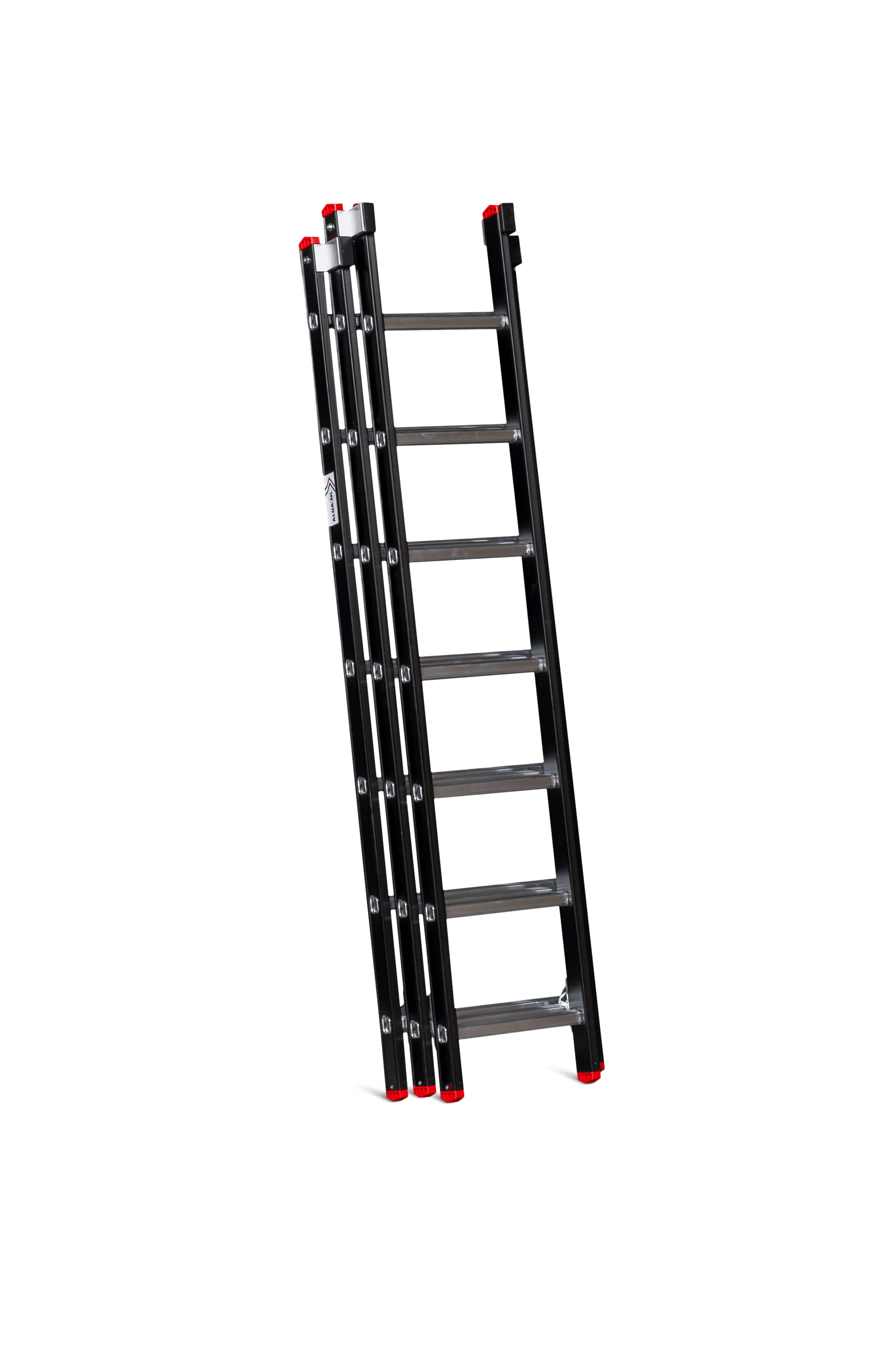 Opsteekladder met ladderhaken (3-delig)